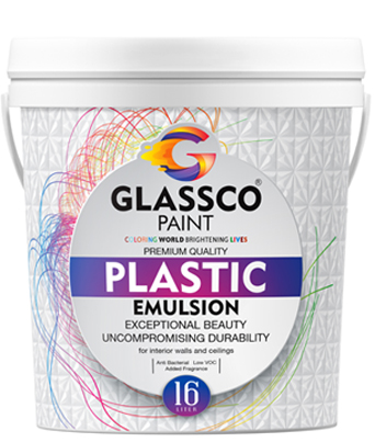 Glassco Plastic Emulsion 16 Liter